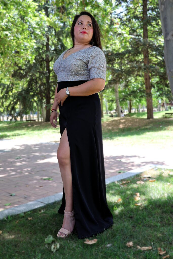 VESTIDO TALLA GRANDE 