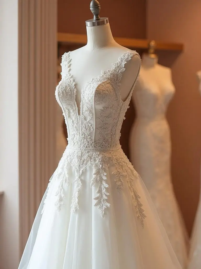 Vestido de novia a medida