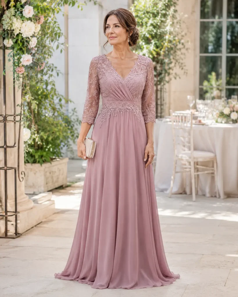 Vestidos de madrina minimalistas y elegantes