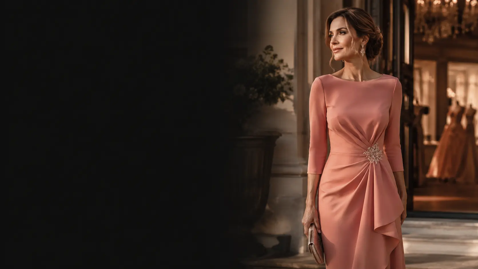 Vestido de madrina a medida en Madrid por Karina Falcones